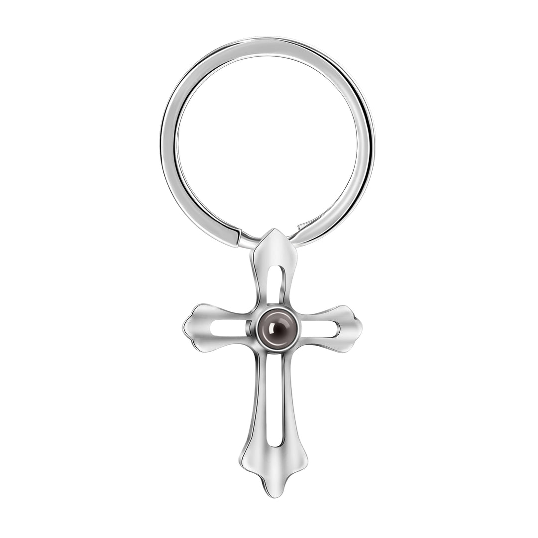 Cuswelry - Shining Cross (Unisex) Keychain