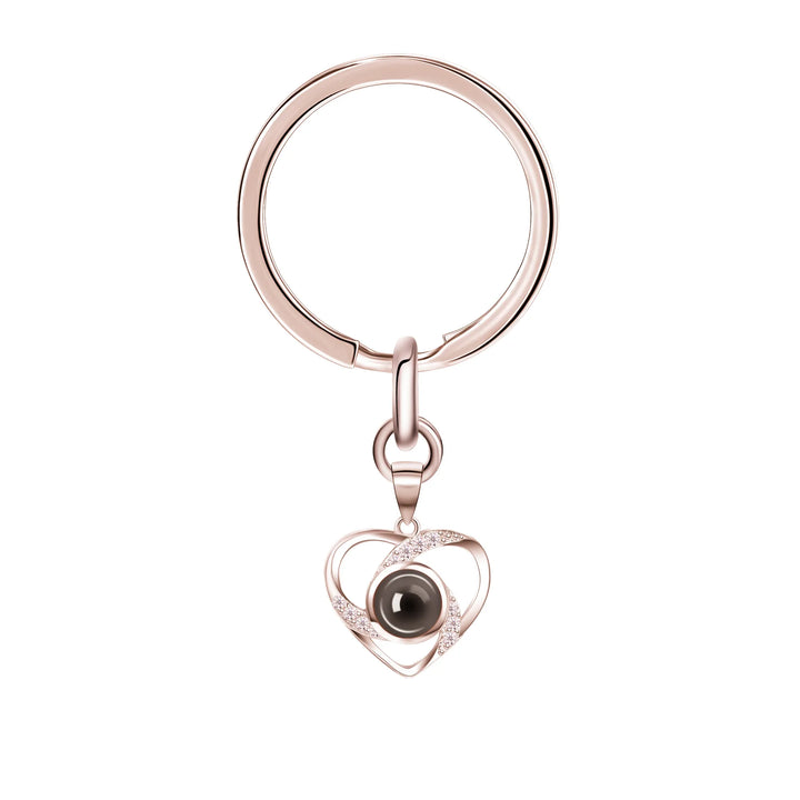 Cuswelry - Heart Memory Keychain
