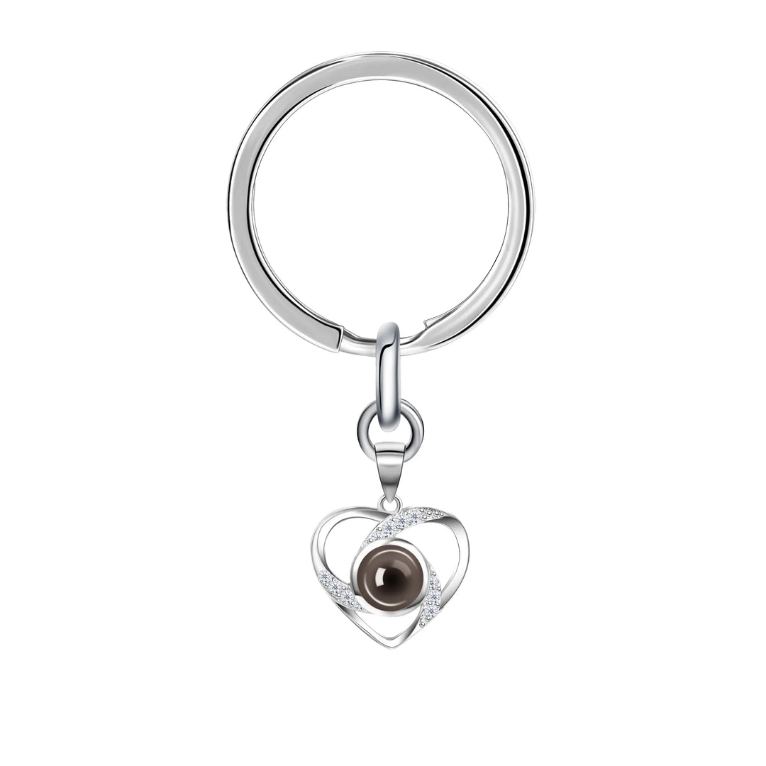 Cuswelry - Heart Memory Keychain