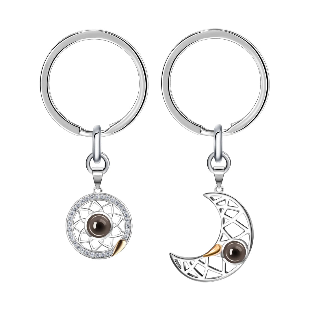 Cuswelry - SunMoon Magnet Keychain