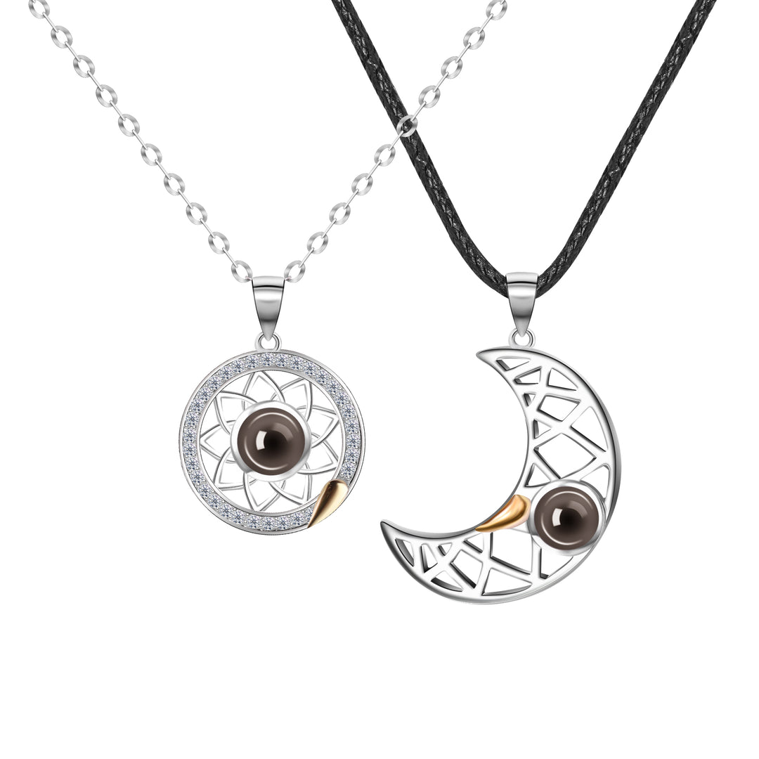 Cuswelry - SunMoon Magnet Necklace