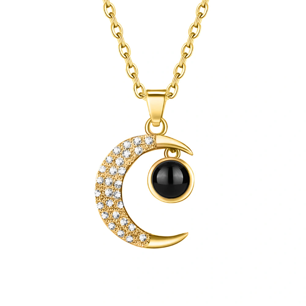 Cuswelry - Moon Necklace