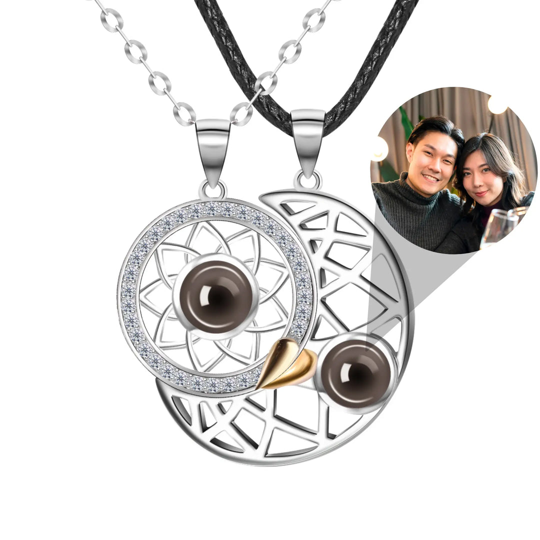 Cuswelry - SunMoon Magnet Necklace