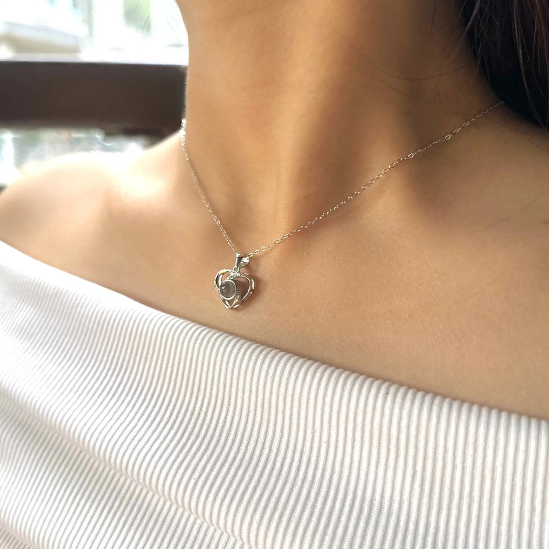 Cuswelry - Heart Memory Necklace
