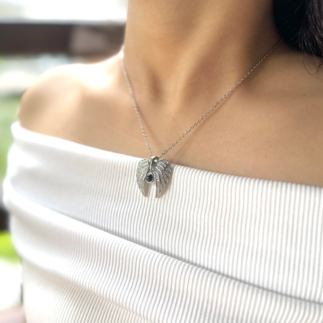 Cuswelry - Eternal Wing Necklace