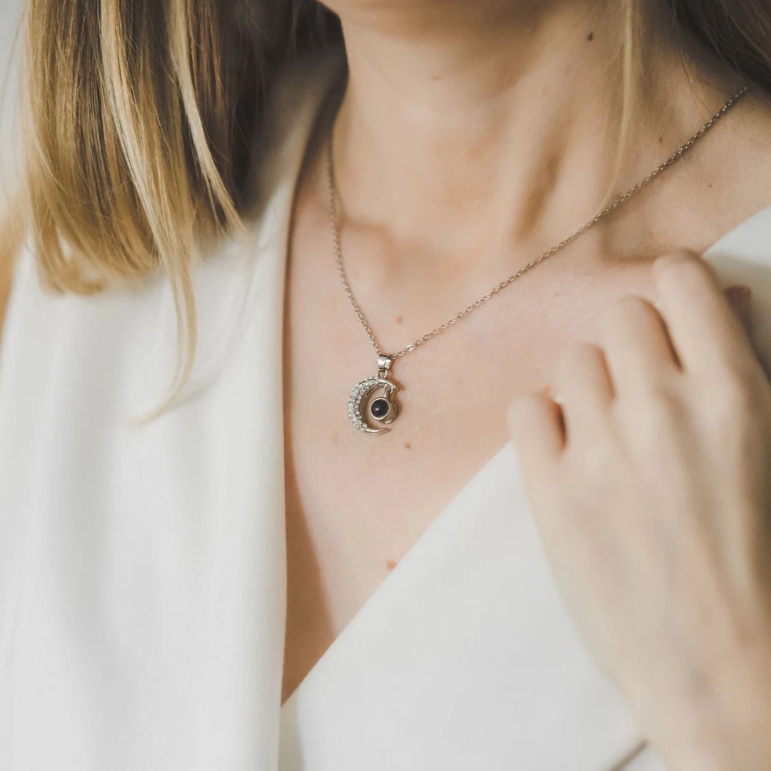 Cuswelry - Moon Necklace