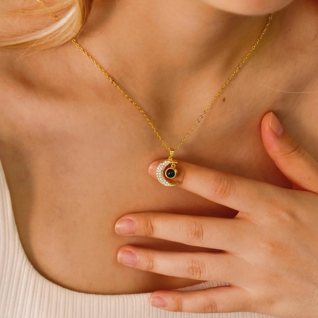 Cuswelry - Moon Necklace