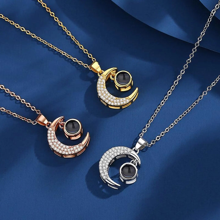 Cuswelry - Moon Necklace