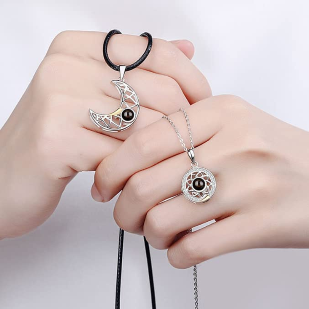 Cuswelry - SunMoon Magnet Necklace