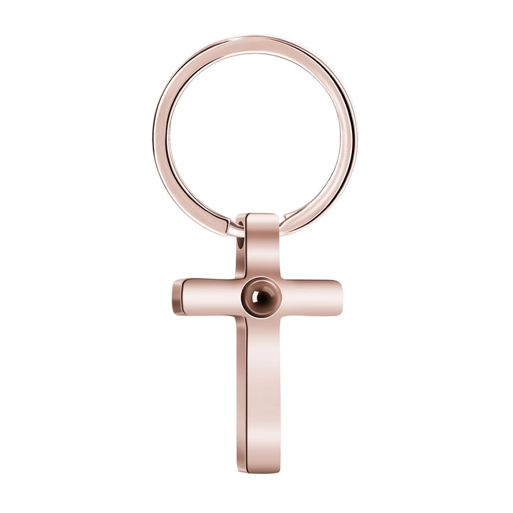 Cuswelry投影鑰匙圈 - 純十字架