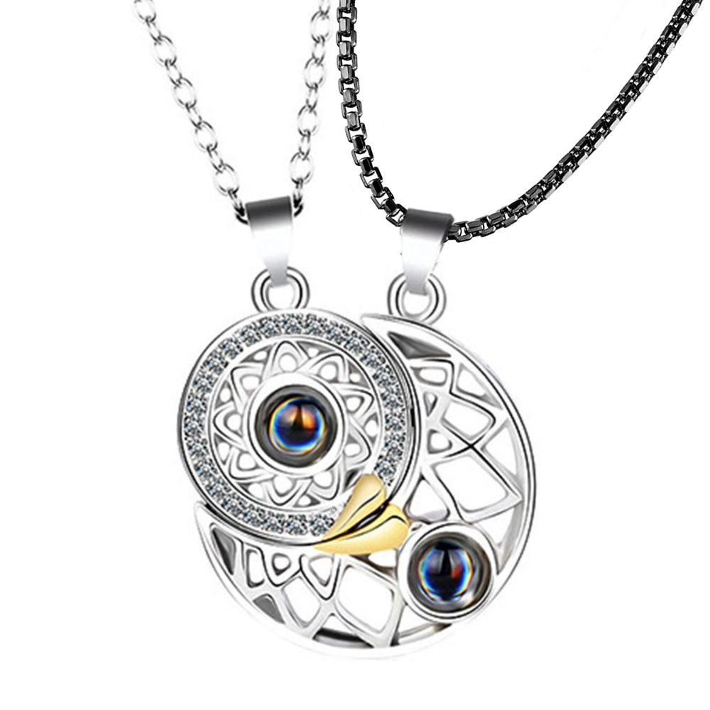 Cuswelry - SunMoon Magnet Necklace