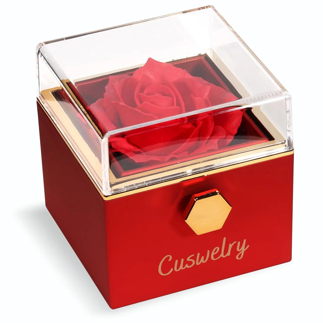 Gift Box Upgrade - Rotating Eternal Rose Gift Box Set