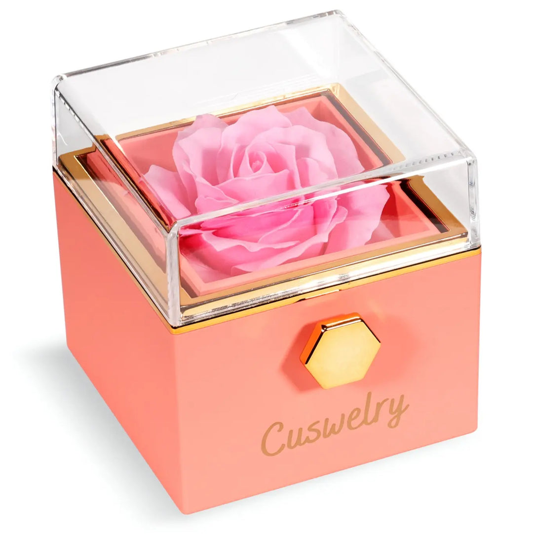 Gift Box Upgrade - Rotating Eternal Rose Gift Box Set